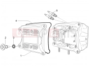GILERA Fuoco 500 hengerfej