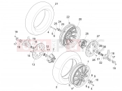 GILERA Fuoco 500 LT Front wheel