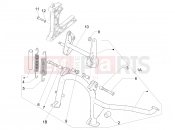 GILERA Fuoco 500 LT középállvány