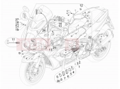 GILERA GP 800 kábelezés