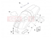 GILERA GP 800 Saddle/seats
