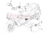 gilera 2008 GP 800 Selectors - Switches - Buttons
