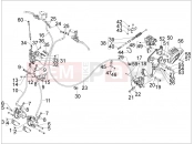 GILERA GP 800 Brakes pipes - Calipers