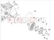 GILERA GP 800 Driving pulley