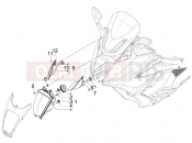GILERA GP 800 első lámpa - irányjelző