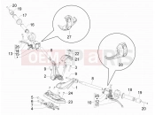 GILERA GP 800 Handlebars - Master cil.