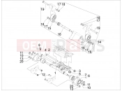 GILERA GP 800 Swinging arm