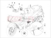 GILERA GP 800 elektromos eszközök