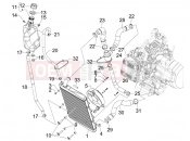 GILERA GP 800 Centenario Cooling system