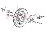 gilera GPR 50 hátsó kerék