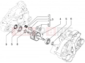gilera GSM főtengely