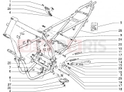 GILERA GSM Frame