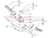 GILERA GSM Handlebars component parts