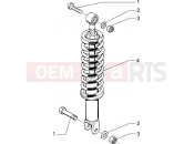 GILERA GSM Rear suspension