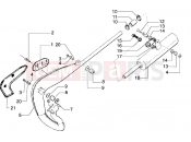 GILERA GSM Silencer