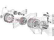 GILERA GSM M.Y. 2001 Clutch unit