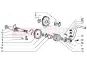 GILERA GSM M.Y. 2001 Starting shaft