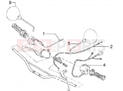GILERA H@k M.Y. 2001 Transmissions-switch-Driving mirror