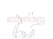 gilera 2007 Nexus 125 Driving mirror/s
