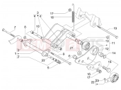 gilera 2007 Nexus 125 felfüggesztés