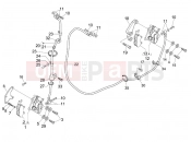 GILERA Nexus 125 Brakes pipes - Calipers