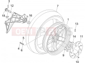 GILERA Nexus 125 Rear wheel
