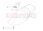 GILERA Nexus 125 Saddle/seats
