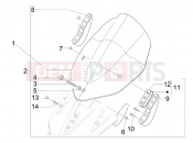 GILERA Nexus 125 Windshield - Glass