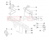 GILERA Nexus 250 SP kezelőszervek - akkumulátor
