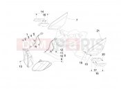 gilera 2007 Nexus 250 SP első lámpa - irányjelző