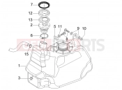 GILERA Nexus 250 SP Fuel tank