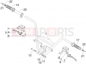 GILERA Nexus 250 SP Handlebars - Master cil.