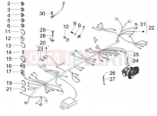 GILERA Nexus 250 SP Main cable harness