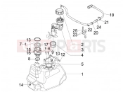 gilera 2008 Nexus 300 ie Fuel tank