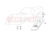 gilera 2008 Nexus 300 ie Saddle/seats