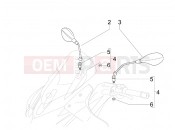 gilera 2009 Nexus 300 ie Driving mirror/s