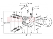 GILERA Nexus 500 hengerfej - szelep
