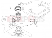 gilera 2008 Nexus 500 Supply system