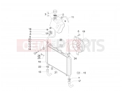 GILERA Nexus 500 Cooling system