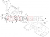 GILERA Nexus 500 Meter combination - Cruscotto