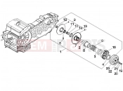 gilera 2007 Nexus 500 SP kuplung 2