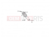 GILERA Oregon 250 Rear suspension - Shock absorber/s