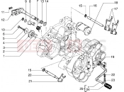gilera RK 50 Selector drum