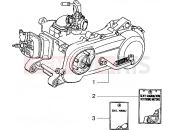 GILERA Runner 50 2T motor