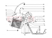 GILERA Runner 125 FX 2T Cooling system