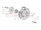 GILERA Runner 125 FX 2T rear wheel(vehicle withrear hub brake)