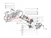GILERA Runner 125 FX 2T Rear wheel shaft