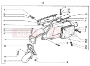gilera Runner 180 FXR 2T Catalytic silencer