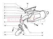 gilera Runner 180 FXR 2T kipufogó