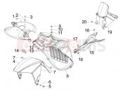 GILERA Runner 50 ST Pure Jet Wheel huosing - Mudguard